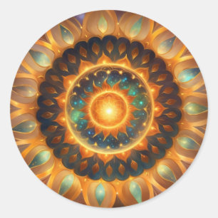Here comes the Sun Classic Round Sticker