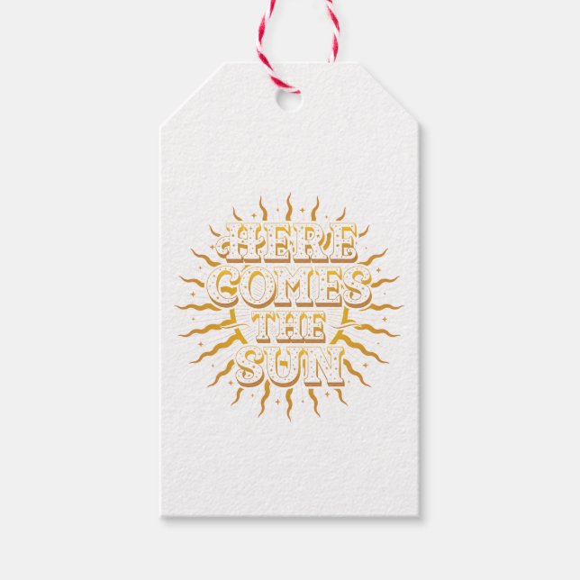 Here Comes The Sun / Gift Tag (Front)
