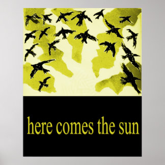 here comes the sun poster