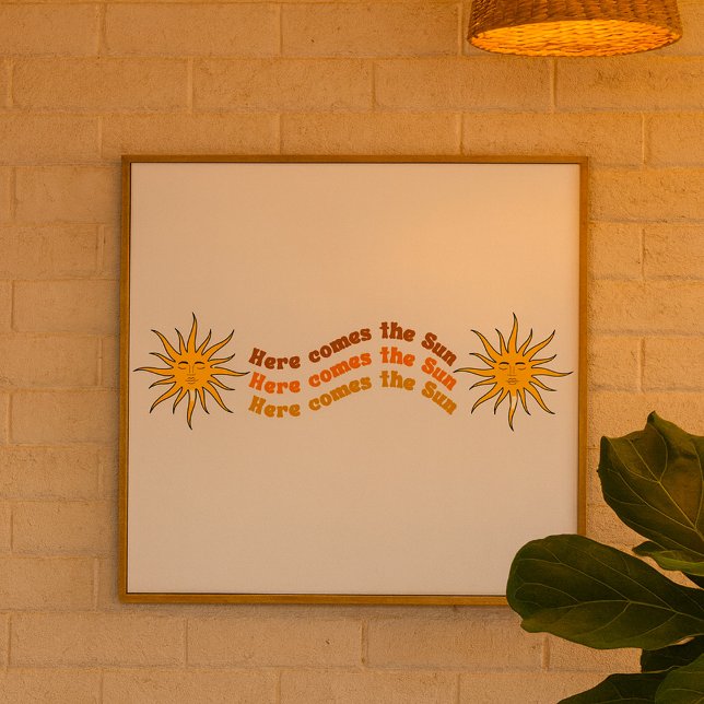 Here Comes The Sun Poster (Creator Uploaded)