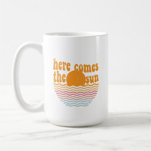 Here Comes the Sun Retro Coffee Mug