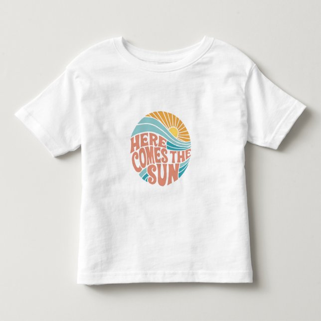Here comes the sun toddler T-Shirt (Front)