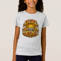 Here Comes the Sun Vintage Floral Nature