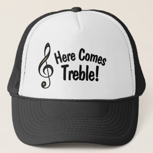 Here Comes Treble! Funny Hat for Musicians
