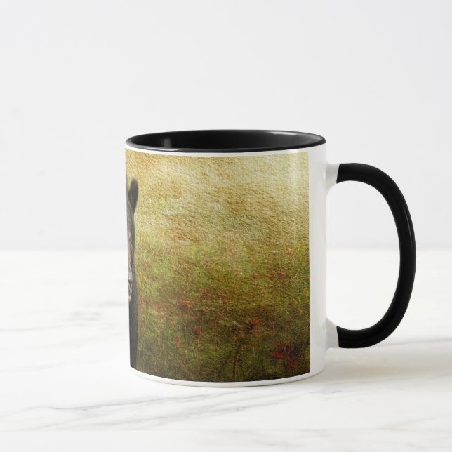 Here Comes Trouble - Bear Mug Close Up (Right)