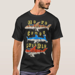 Here Comes Trouble Shark For Boys T-Shirt
