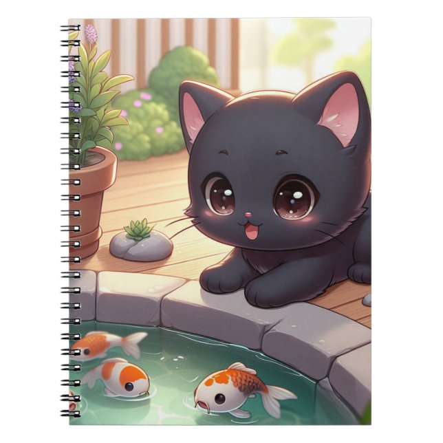Here Fishy Fishy! Notebook (Front)