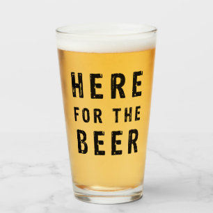 Here for the beer glass