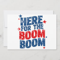 Here for The Boom 4th of July Patriotic 