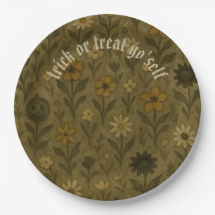 Here for the "Boos" Trick or Treat Yo'Self Paper Plate