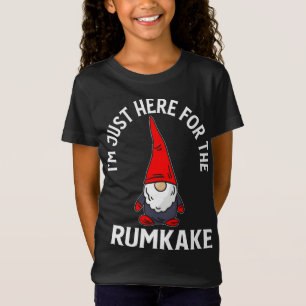 Here For The Krumkake Gnomes Christmas Day Novelty T-Shirt