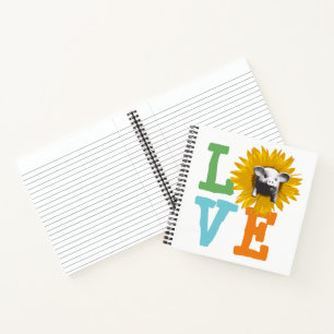 Here is my LOVE by Sunflower Piggy Notebook