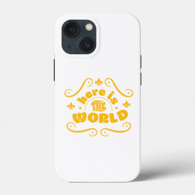 Here is the world Case-Mate iPhone case (Back)