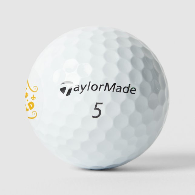 Here is the world golf balls (Logo)