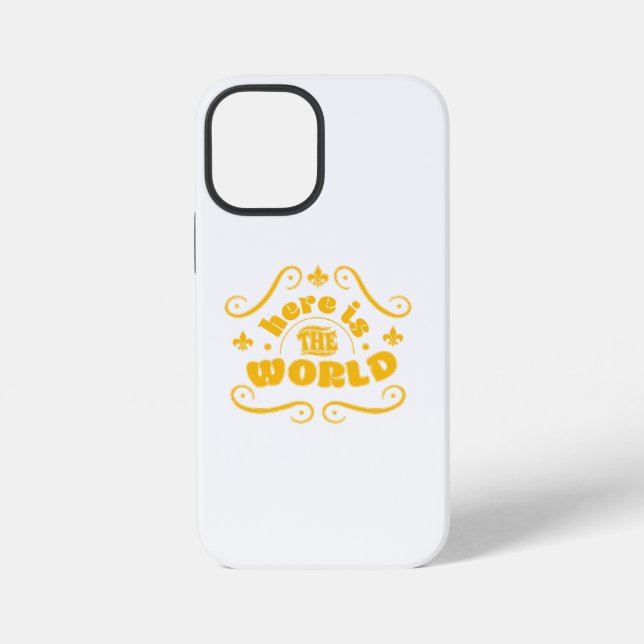 Here is the world iPhone case (Back)