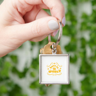 Here is the world key ring