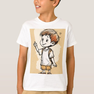 Here’s an idea for a cute boy’s t-shirt design