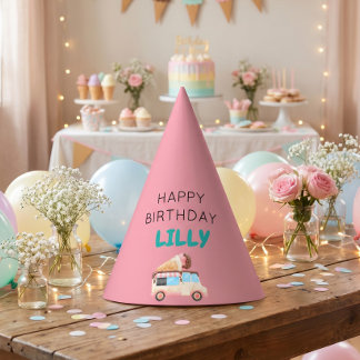 Here,s the scoop Viral Aesthetic Birthday Party Hat