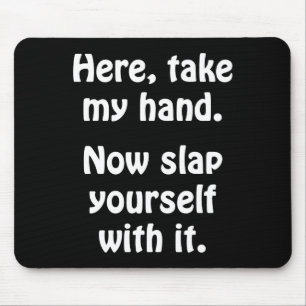 Here, Take My Hand Mouse Mat