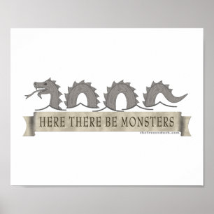 Here There Be Monsters Poster