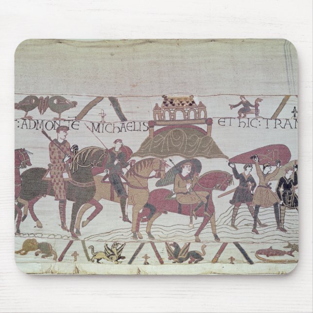 Here they cross the River Couesnon Mouse Mat (Front)