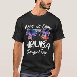 Here We Come Aru Beach Lover Cousin Trip Summer Br T-Shirt