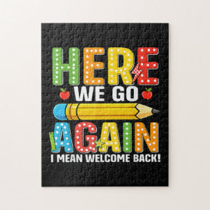 Here We Go Again I Mean Welcome Back Jigsaw Puzzle