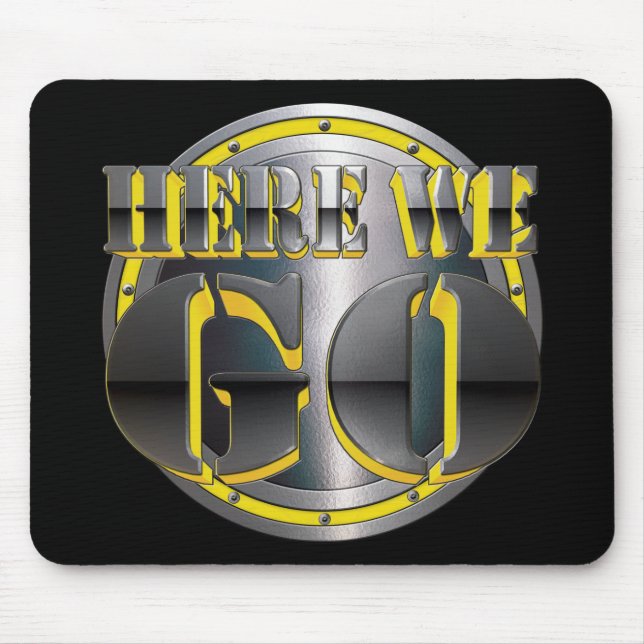 Here We Go Again! Mouse Mat (Front)