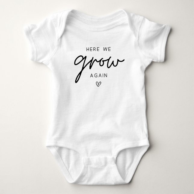 Here We Grow Again  Baby Bodysuit (Front)