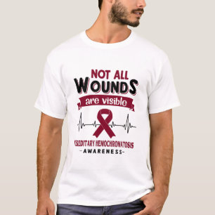 Hereditary Hemochromatosis Awareness Month Ribbon T-Shirt