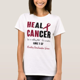 Hereditary Hemochromatosis Awareness Ribbon Suppor T-Shirt