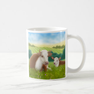 Hereford Cow and Calf Mug