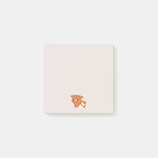 Hereford Cow Post-it Notes (Front)