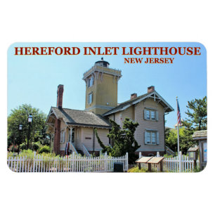 Hereford Inlet Lighthouse, New Jersey Flexi Magnet