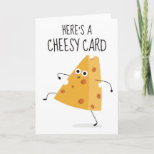 Here's A Cheesy Card Funny Sarcastic Valentines