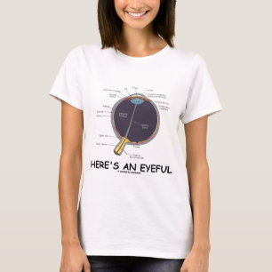 Here's An Eyeful (Eye Anatomy Humour) T-Shirt