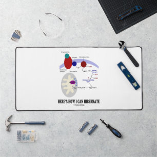 Here's How I Can Hibernate Thermogenesis Desk Mat