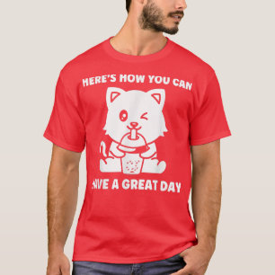 Here's how you can have bubble tea merch  T-Shirt