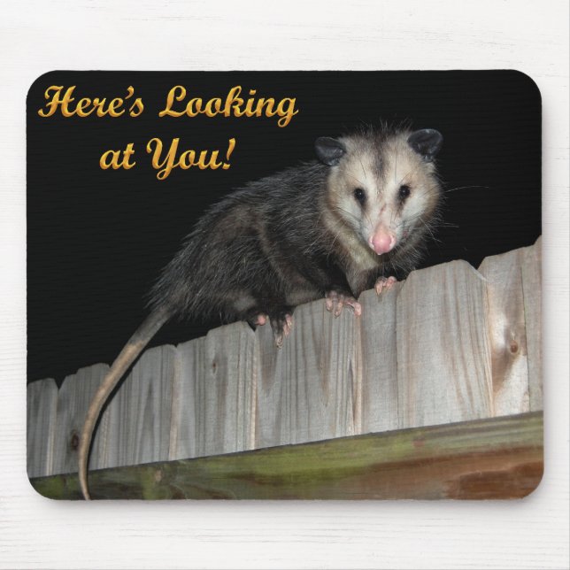 Here's looking at you...... mouse mat (Front)