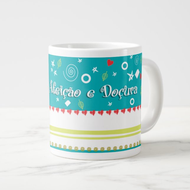 Here's Sweetness Large Coffee Mug (Front Right)