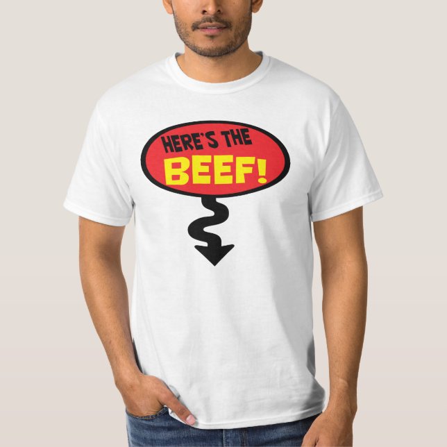 Here's the BEEF! T-Shirt (Front)