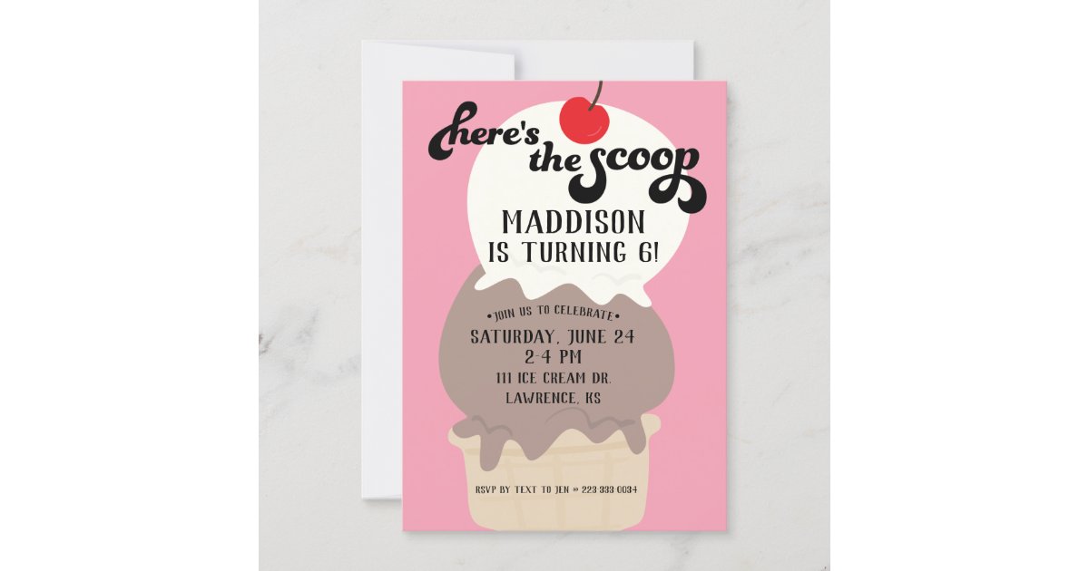 here-s-the-scoop-cream-birthday-invitation-zazzle