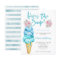 Here's the Scoop Ice Cream Boy Baby Shower