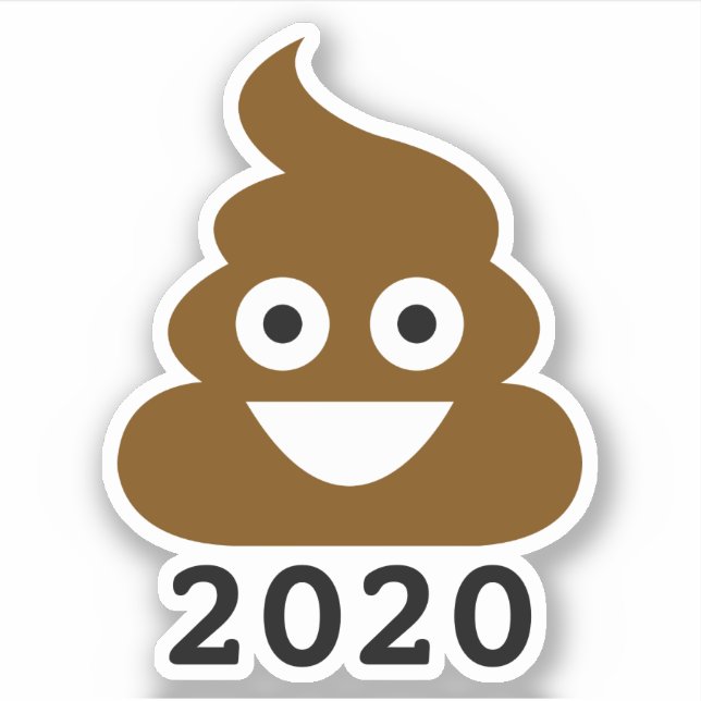 Here's To A Better Next Year | Poo Year 2020 (Front)