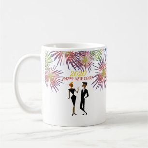 Here's to You for a Great New Year! on a Coffee Mug