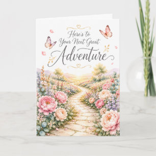 Here's to Your Next Great Adventure Birthday Card