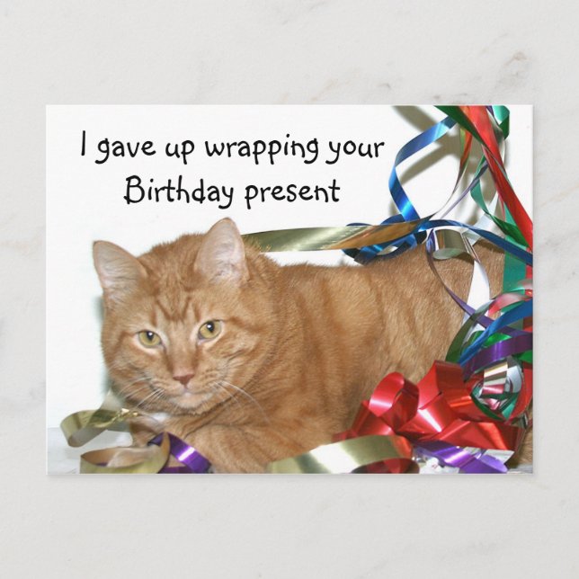 Here's your card (Front)