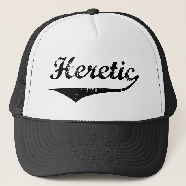 Heretic 2 trucker hat (Front)