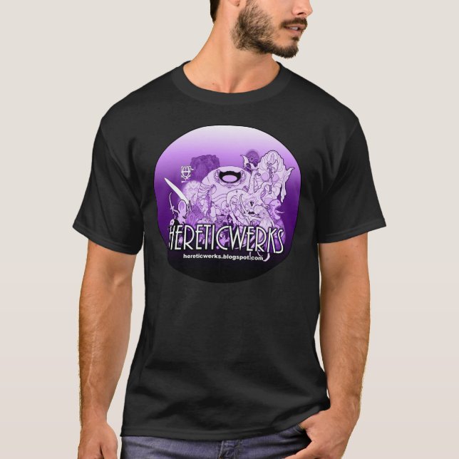 Hereticwerks 2014 Logo-Shirt (round) T-Shirt (Front)