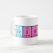 Heriberto periodic table name mug (Front Left)